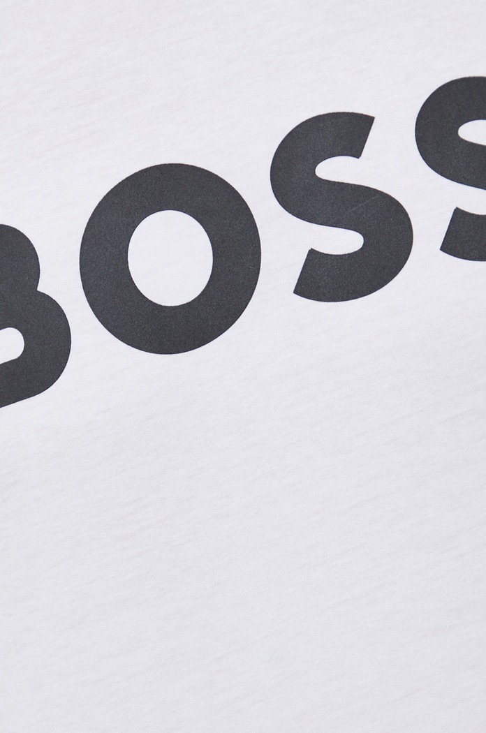 Хлопковая футболка BOSS BOSS CASUAL Thinking 1 50481923 белый
