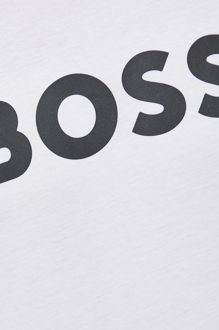 Хлопковая футболка BOSS BOSS CASUAL Thinking 1 50481923 белый