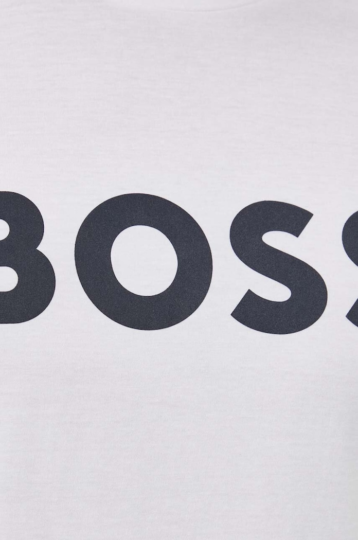 BOSS pamut póló BOSS CASUAL 50481923 bézs