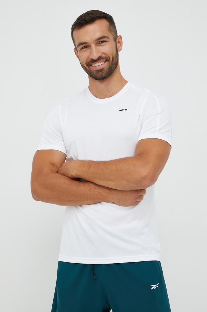 Тениска за трениране Reebok ID TRAIN HI3917 бял AW23