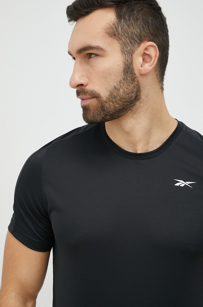 Reebok tricou de antrenament Tech uni negru HI3916.100057839