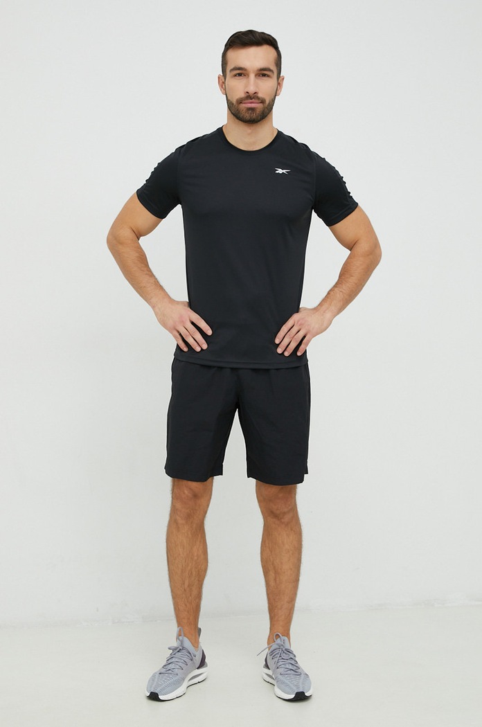 Reebok tricou de antrenament Tech HI3916.100057839 negru AW24