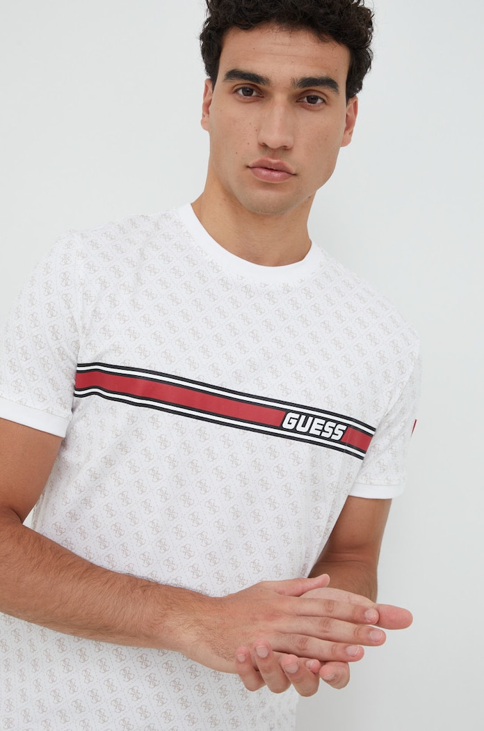 Tričko Guess JAMEY regular bílá Z2BI09.J1314