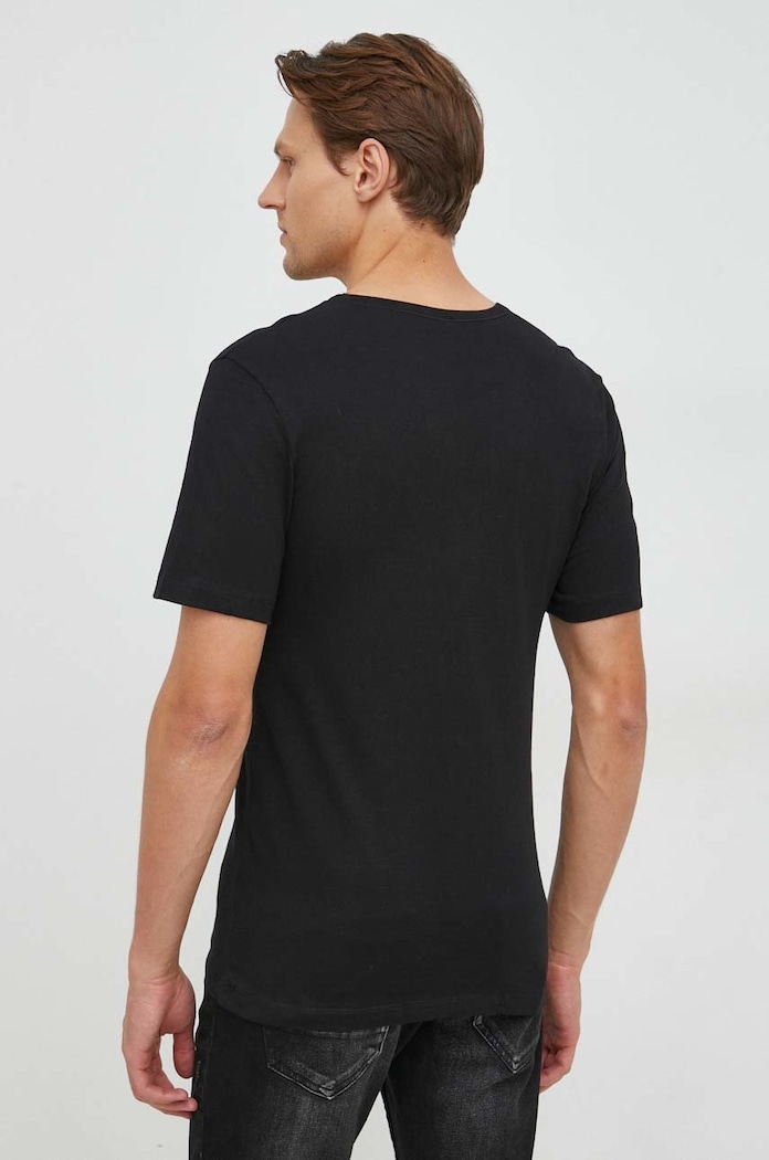 BOSS tricou din bumbac (3-pack) TShirt RN 3P Classic 50475284 alb