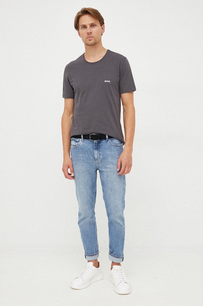 Бавовняна футболка BOSS (3 шт.) TShirt RN 3P Classic барвистий 50475284