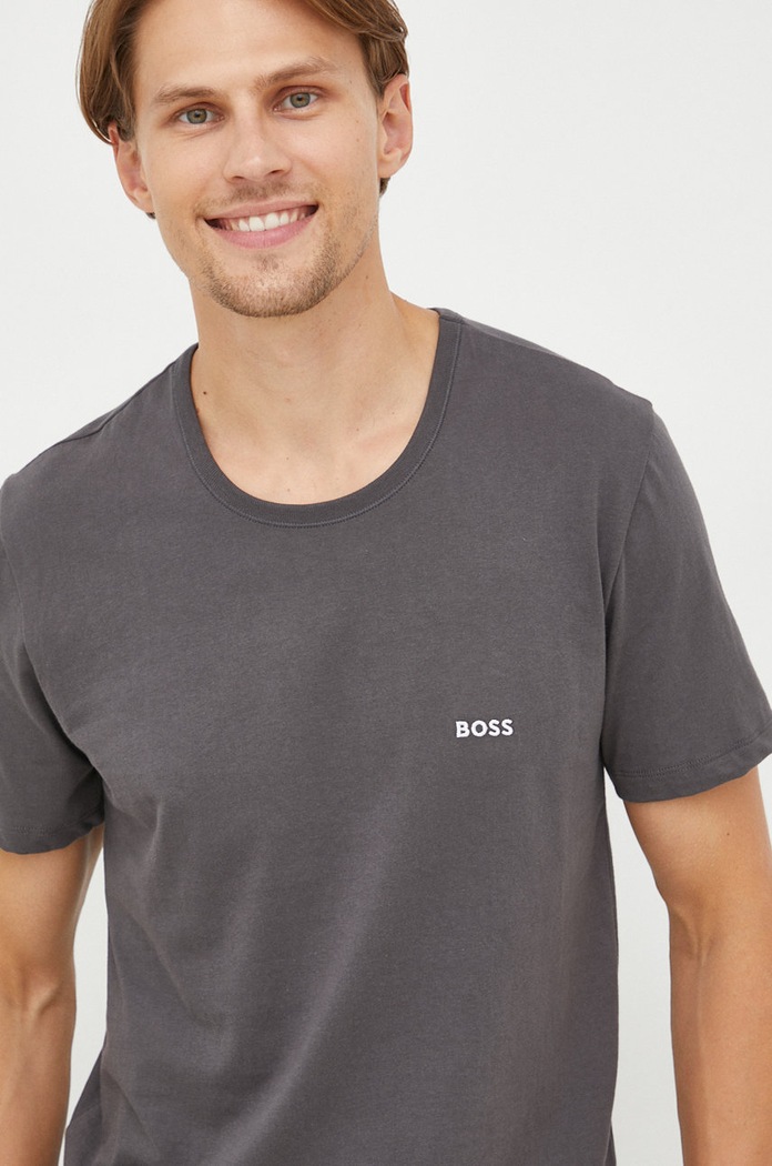Бавовняна футболка BOSS (3 шт.) TShirt RN 3P Classic 50475284