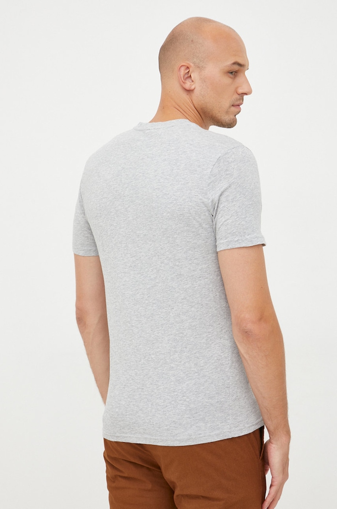Дрехи United Colors of Benetton памучна тениска 3U53J4231.501 сив