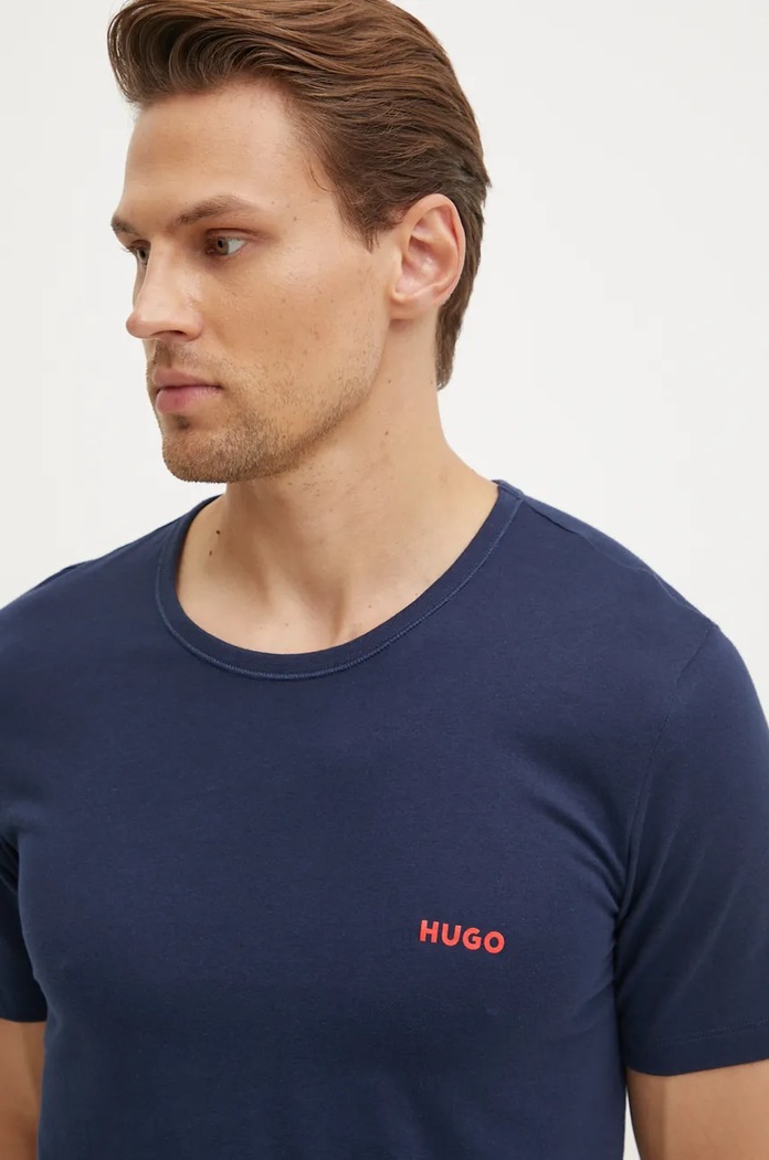 Bavlněné tričko HUGO 3 - pack 3-pack 50480088