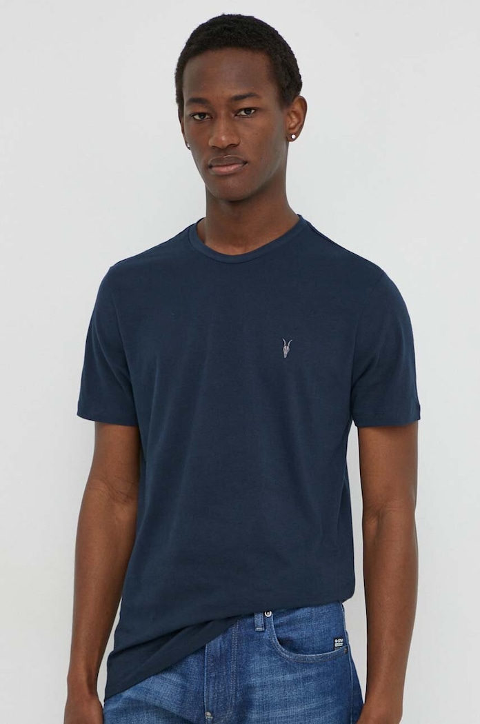Îmbrăcăminte AllSaints tricou din bumbac BRACE SS CREW 3-pack MD130M albastru