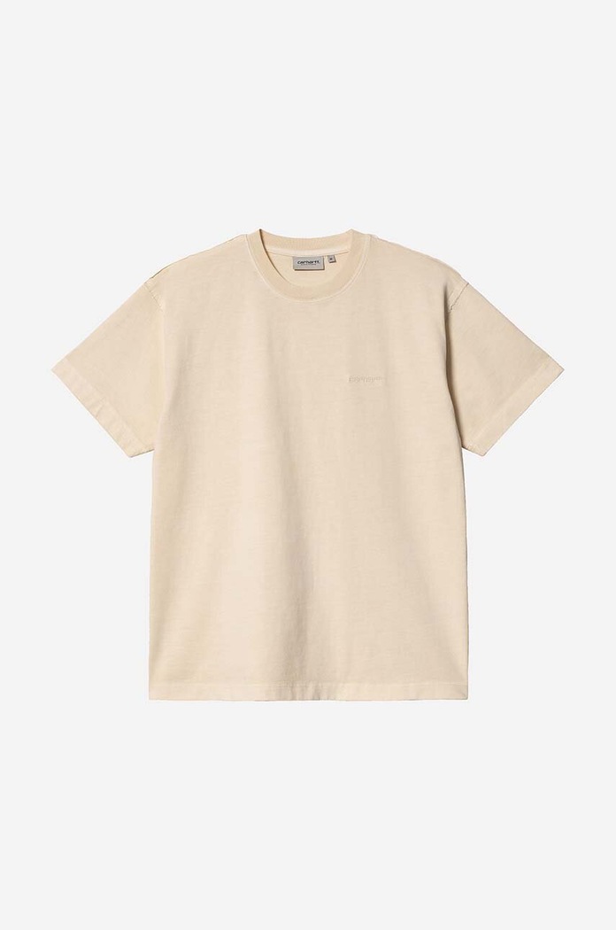Carhartt WIP cotton T-shirt Carhartt WIP S/S Marfa T-shirt I030669 ARTICHOKE beige I030669