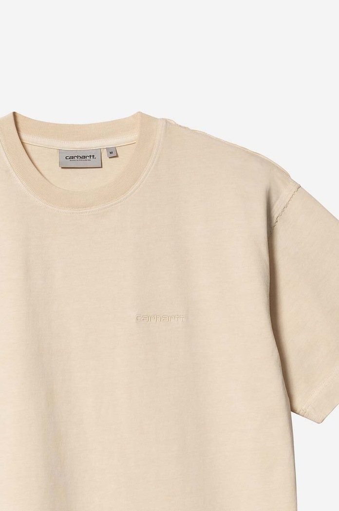 Carhartt WIP cotton T-shirt Carhartt WIP S/S Marfa T-shirt I030669 ARTICHOKE I030669