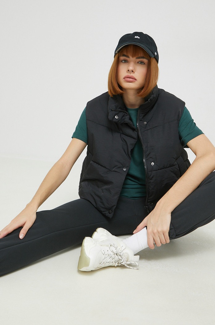 Pamučna majica Kangol KAF22UTS219 tirkizna AW22