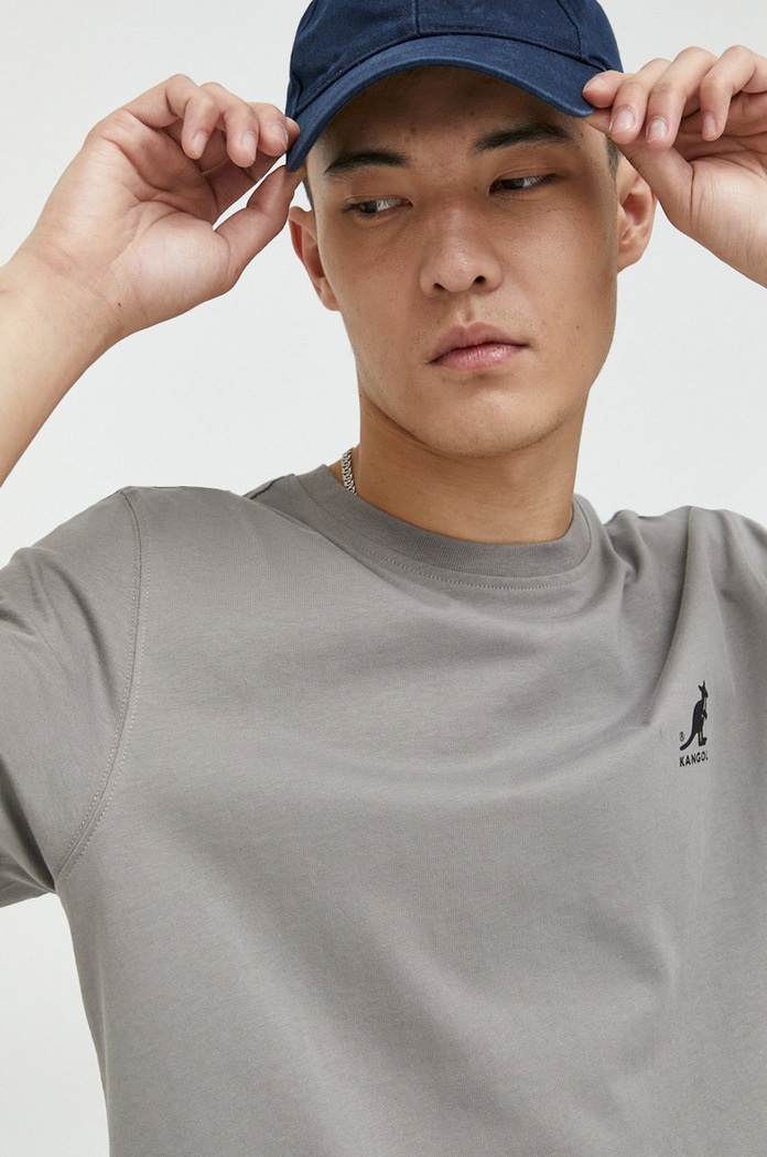 Kangol t-shirt bawełniany KAF22UTS219