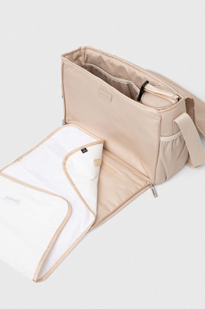 Přebalovací taška na kočárek Emporio Armani 402145.CC904 béžová