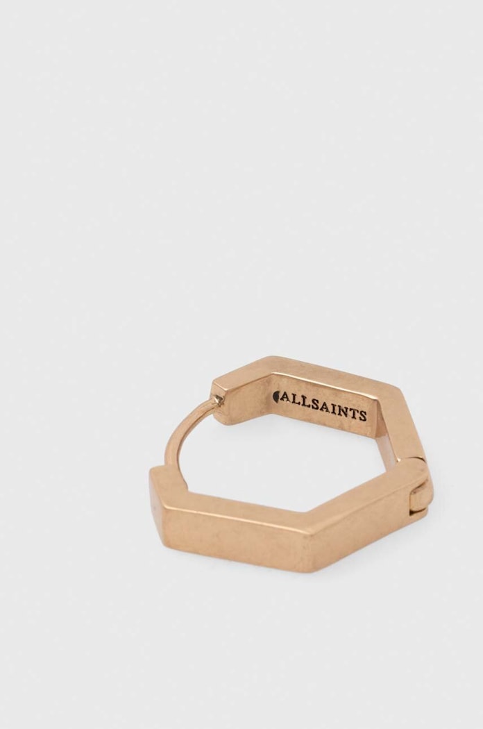AllSaints kolczyki 434697BRS711 złoty AW23