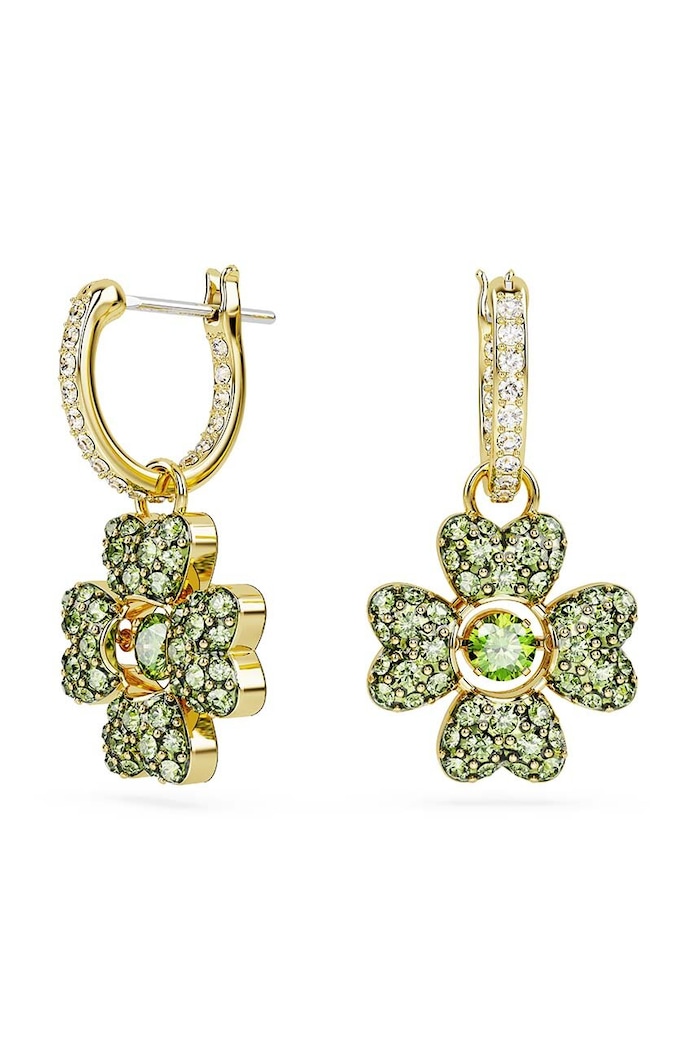 Swarovski fülbevaló IDYLLIA 567664 cirkónia zöld 5670664