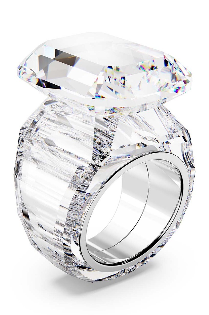 Swarovski pierścionek LUCENT 5666590 srebrny AA00