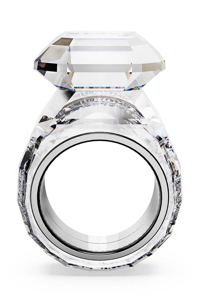 Swarovski pierścionek LUCENT srebrny 5666590