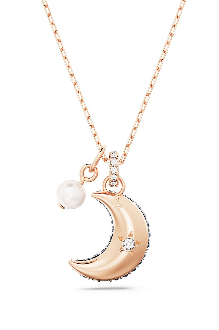 Akcesoria Swarovski Naszyjnik LUNA 5671585 czarny