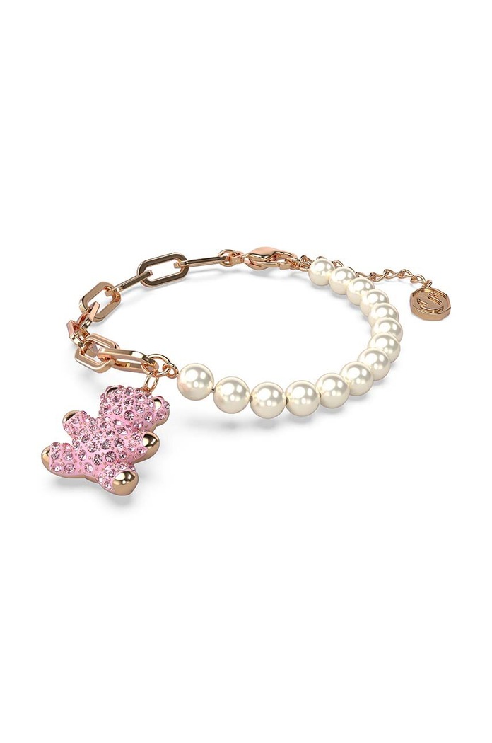 Náramek Swarovski 5669169 TEDDY 5669169 zlatá AA00