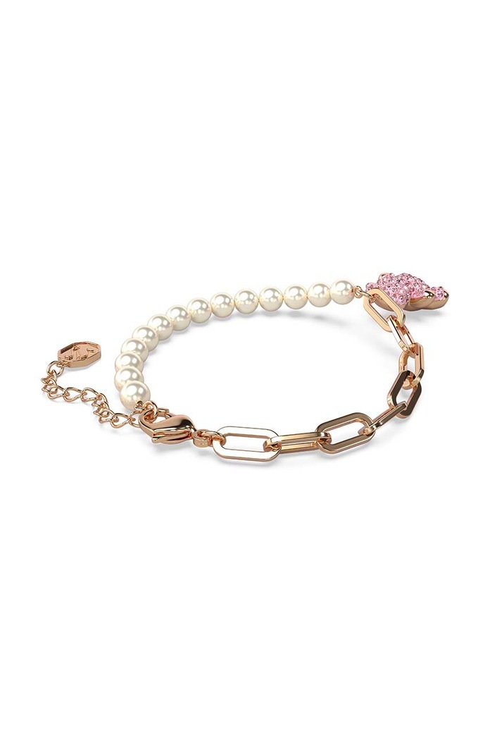 Náramek Swarovski 5669169 TEDDY zlatá 5669169