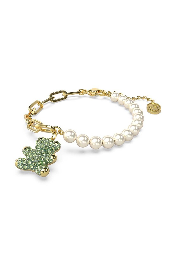 Náramek Swarovski 5669167 TEDDY 5669167 zlatá AW23