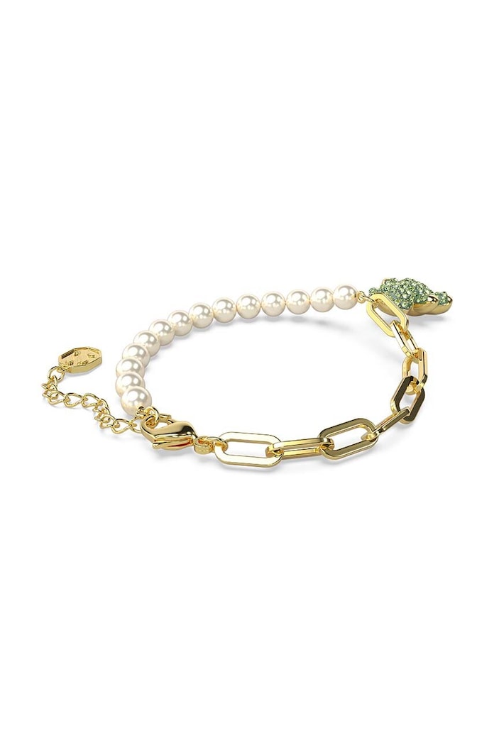 Náramek Swarovski 5669167 TEDDY zlatá 5669167
