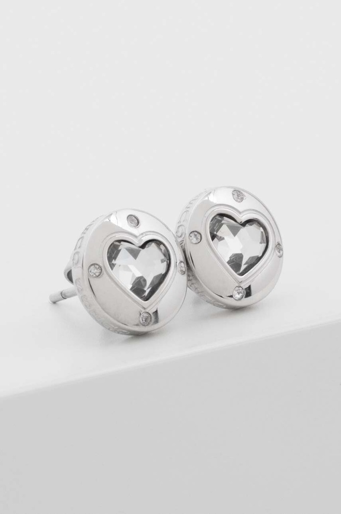 Guess kolczyki cyrkonia srebrny JUBE03.349JW