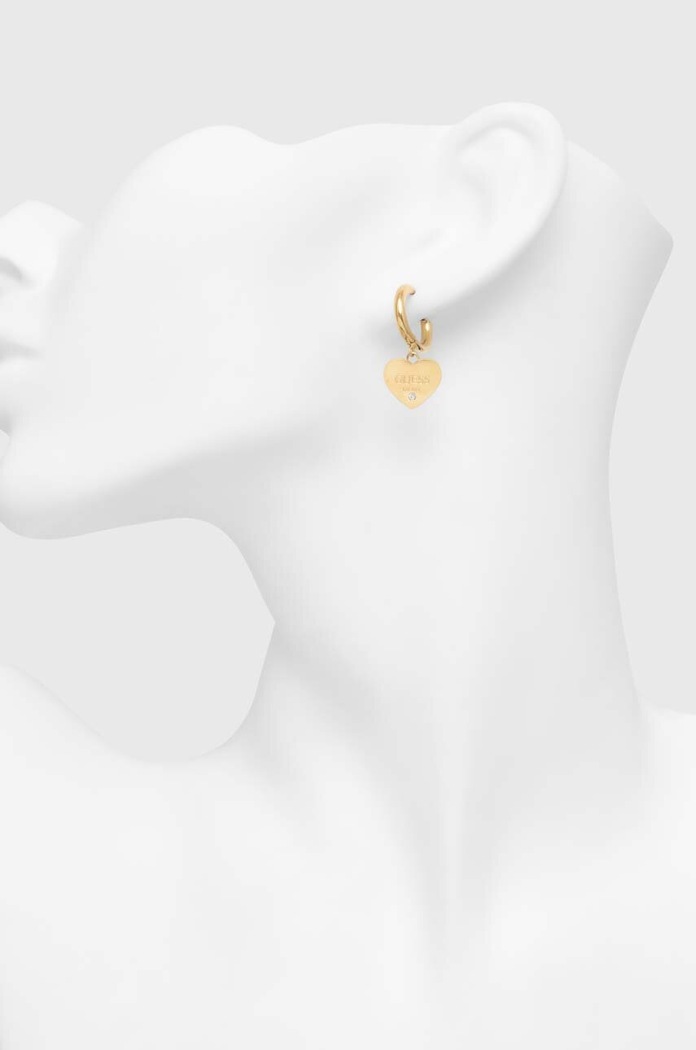 Doplnky Náušnice Guess JUBE03.145JW zlatá