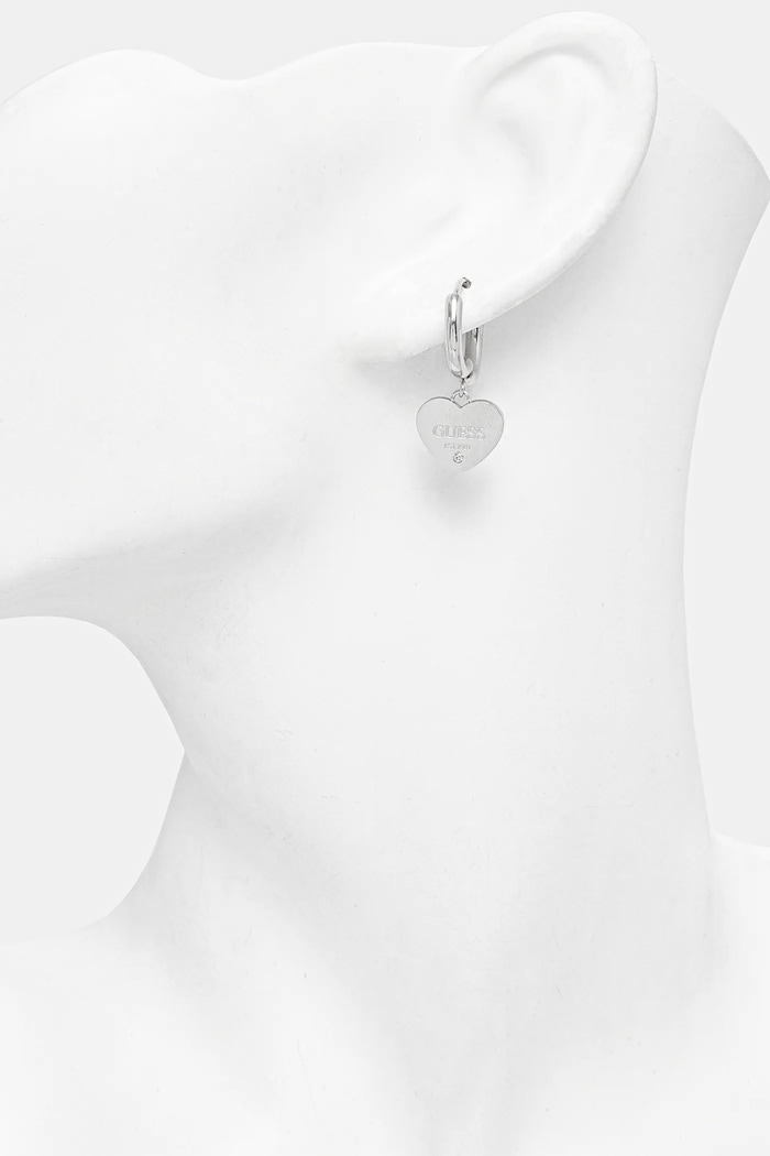Σκουλαρίκια Guess JUBE03.145JW ασημί AA00