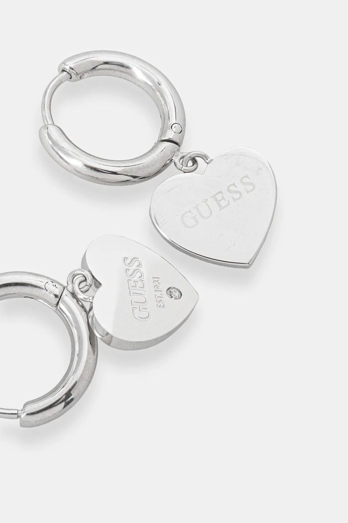 Αξεσουάρ Σκουλαρίκια Guess JUBE03.145JW ασημί