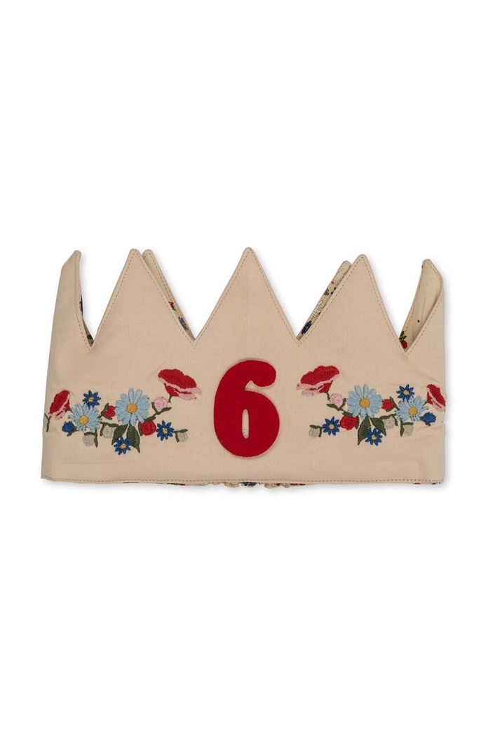 Detská narodeninová koruna Konges Sløjd BIRTHDAY CROWN ružová KS5915