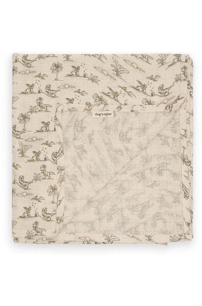 Chłopiec That's mine otulacz muślinowy Jana Muslin swaddle 028144 beżowy