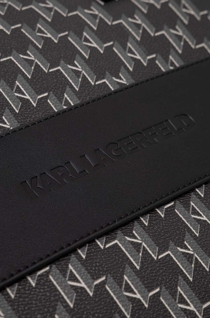 Karl Lagerfeld torba na laptopa czarny 235M3034