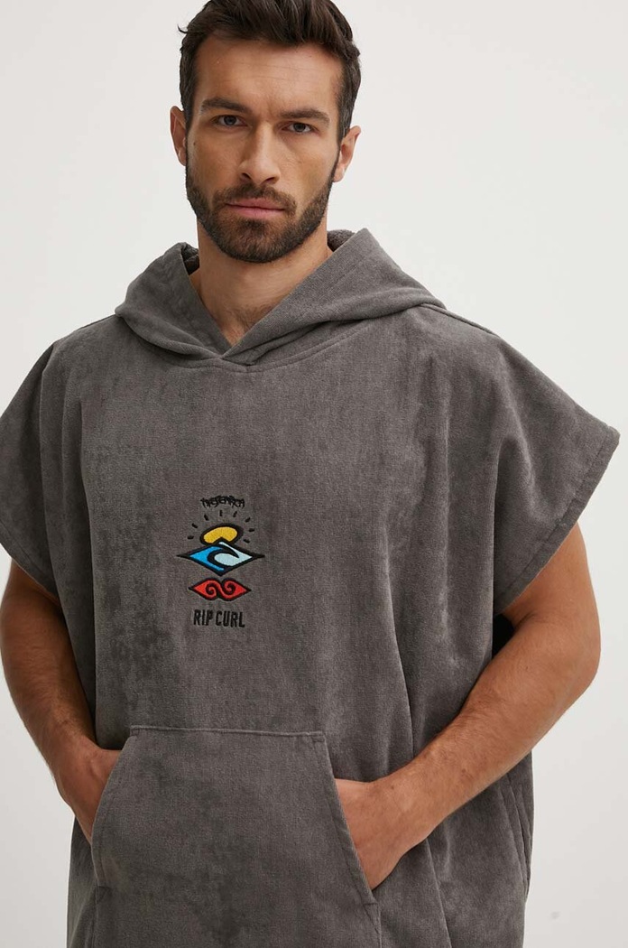 Rip Curl ręcznik bawełniany szary 00GMTO