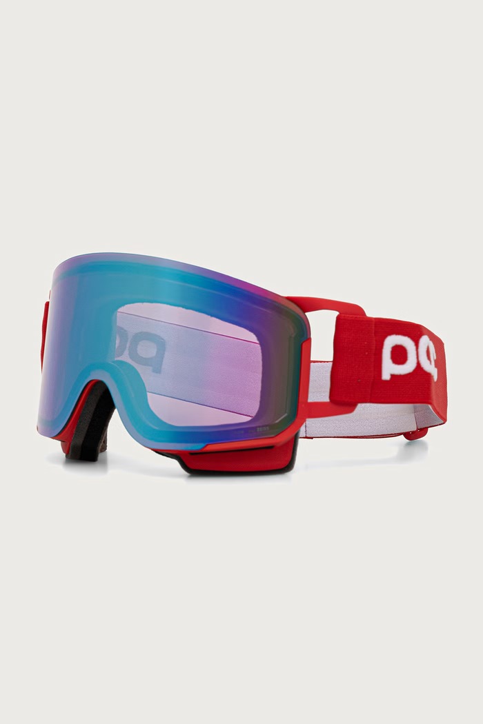 POC Gogle narciarskie 40850 czerwony AW25