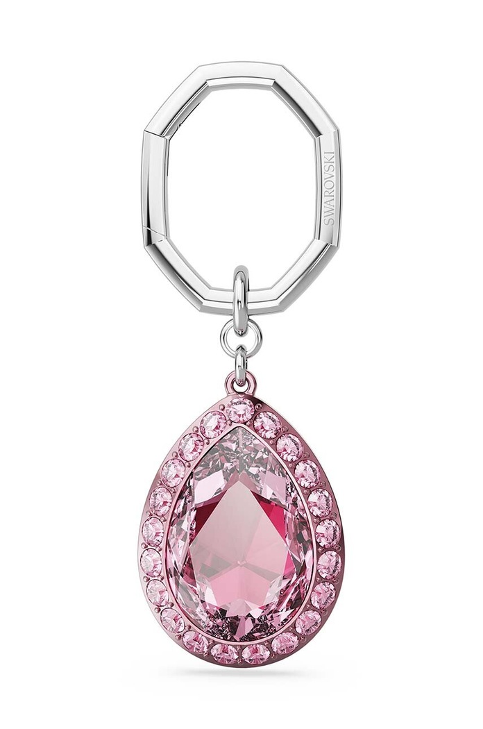 Obesek za ključe Swarovski 5666646 LUCENT Swarovski kristal roza 5666646