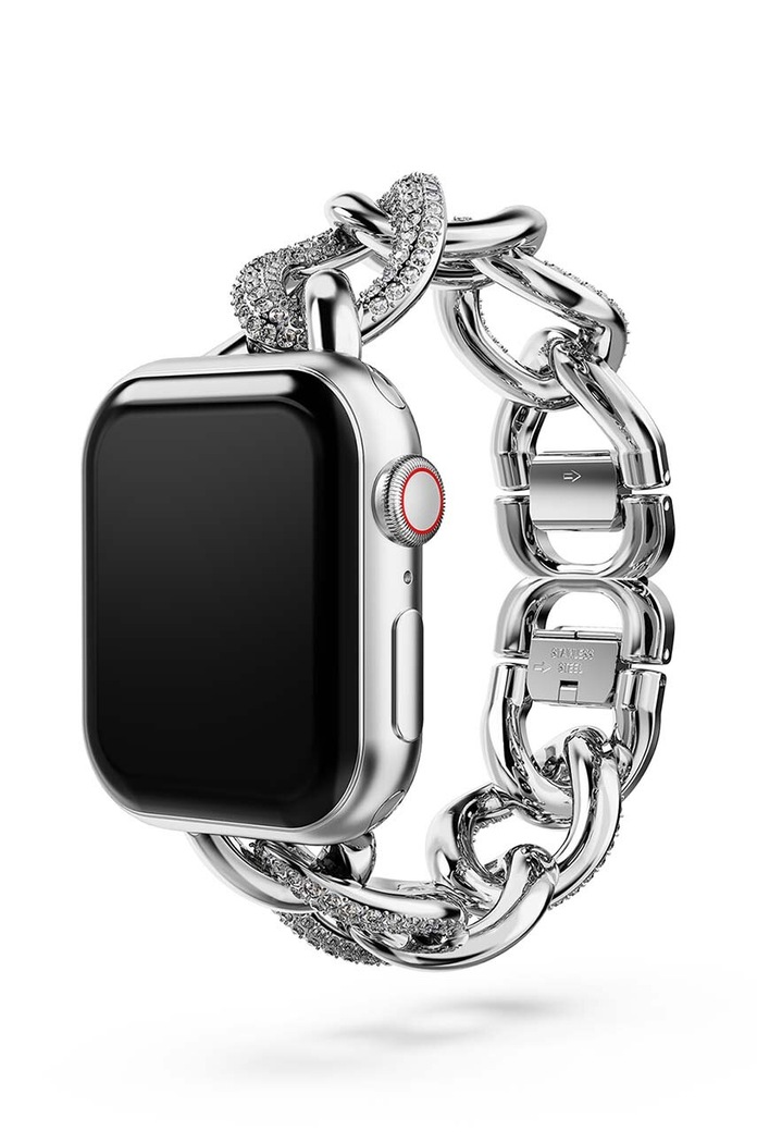 Remienok pre apple watch Swarovski 5678671 SPARKLING CHAIN 5678671 strieborná AW23