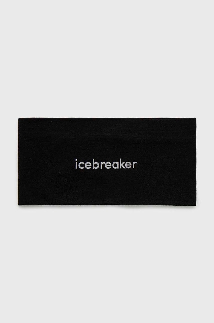 Icebreaker bentita pentru cap Oasis print negru IB0A56SG0011