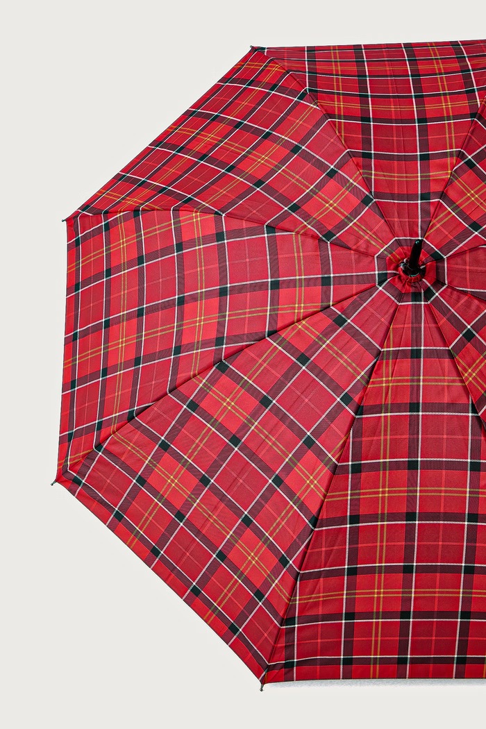 Parasol składany Barbour UAC0202 czerwony
