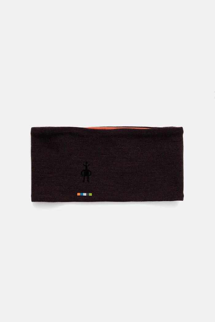 Smartwool Bentiță cu două fețe Thermal Merino Reversible maro SW0SC969A411