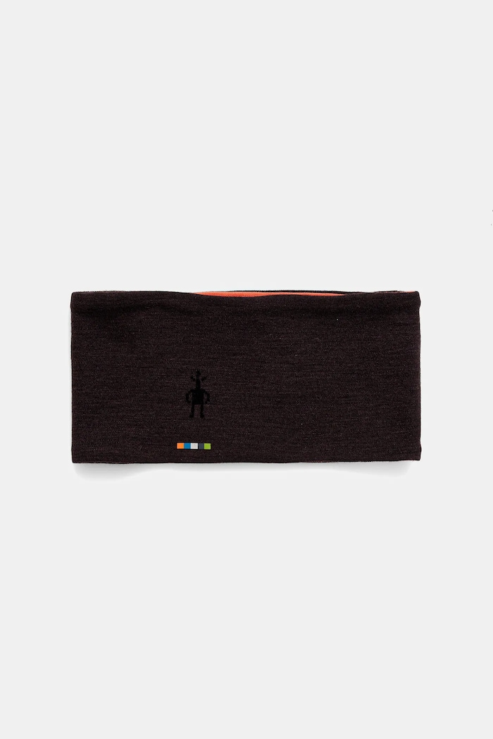 Smartwool Bentiță cu două fețe Thermal Merino Reversible maro SW0SC969A411