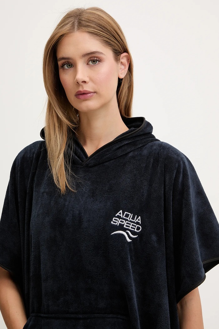 Aqua Speed ręcznik granatowy PONCHO