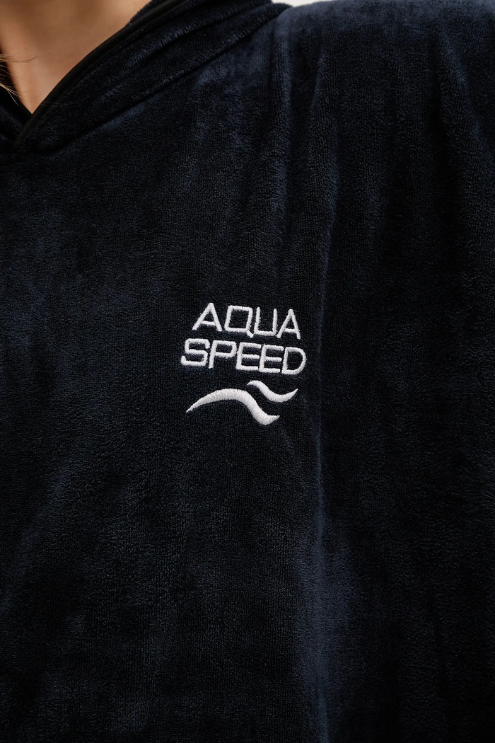 Aqua Speed ręcznik PONCHO granatowy