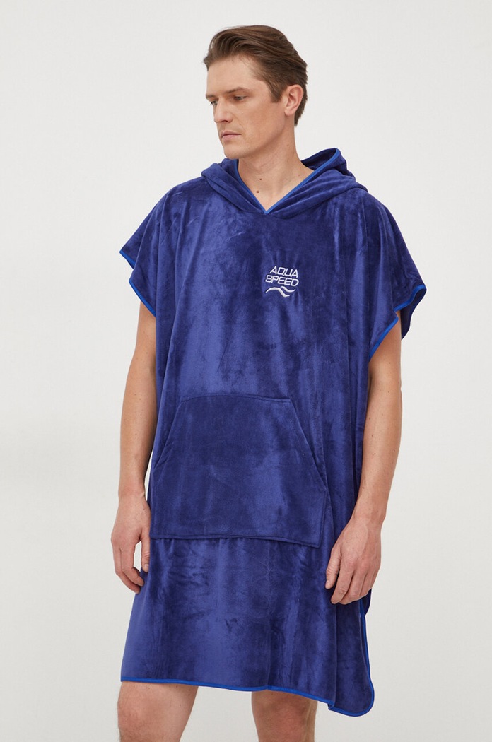 Aqua Speed ręcznik granatowy PONCHO