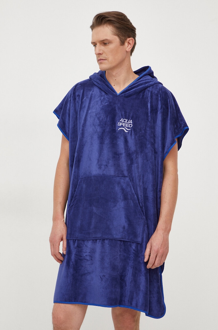 Aqua Speed ręcznik granatowy PONCHO