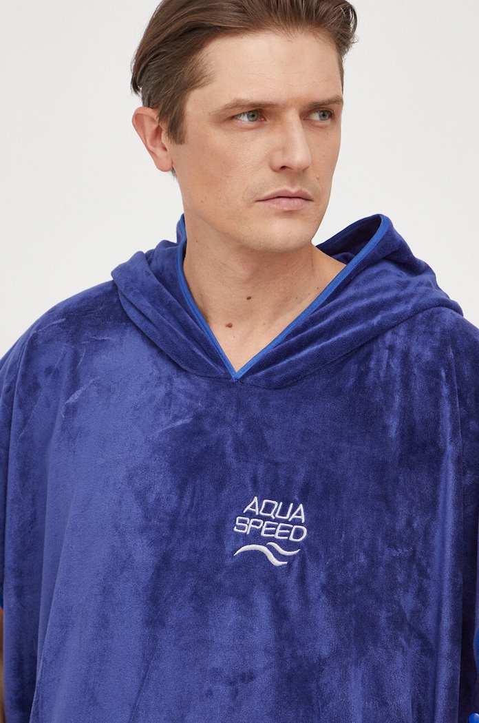 Aqua Speed ręcznik granatowy PONCHO