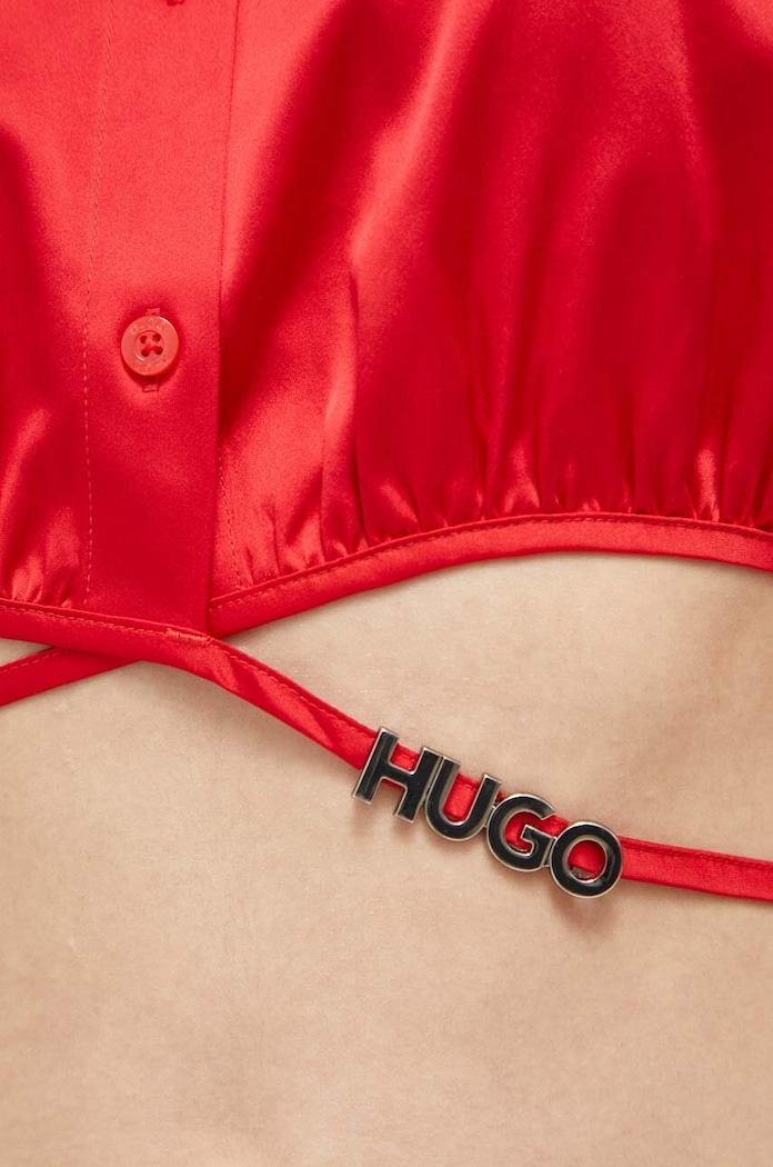 Πουκάμισο HUGO 50494634 κόκκινο