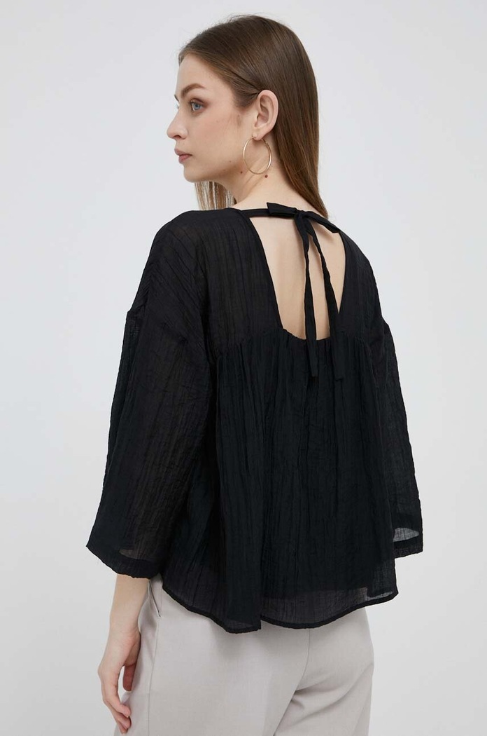 Halenka Dkny tříčtvrteční černá P3DA6S62