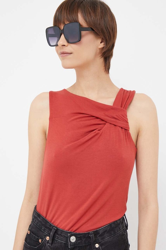Top Dkny P3EH8SJS červená AW23